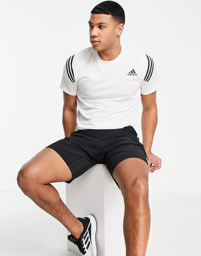 Adidas Training - Icons - T-shirt avec bandes aux épaules - Adidas Performance - Modalova