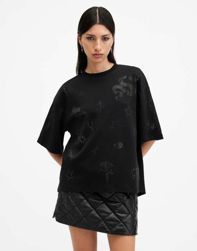 AllSaints - Amelie - T-shirt - Noir - Allsaints - Modalova