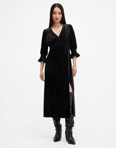 Ani - Robe en velours - Allsaints - Modalova