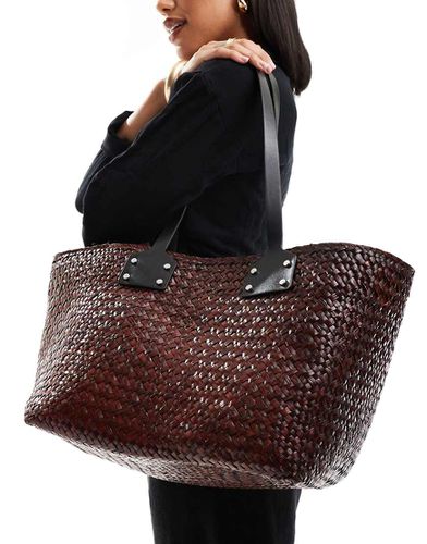 Tote bag en paille - Allsaints - Modalova