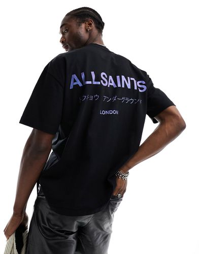 Underground - T-shirt oversize à manches courtes - Allsaints - Modalova