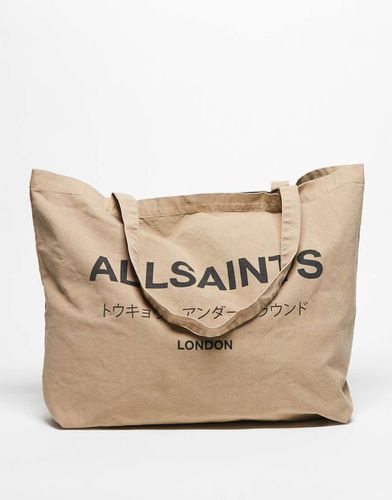 Underground - Tote bag - Caramel - Allsaints - Modalova