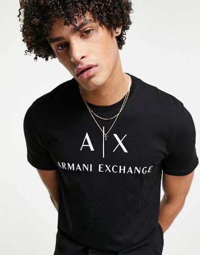 T-shirt avec logo écrit - Armani Exchange - Modalova