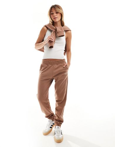 Armani - Pantalon de jogging d'ensemble à logo en tissu molletonné - Marron - Ea7 - Modalova