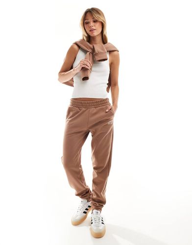 Armani - Pantalon de jogging d'ensemble à logo en tissu molletonné - Marron - Ea7 - Modalova