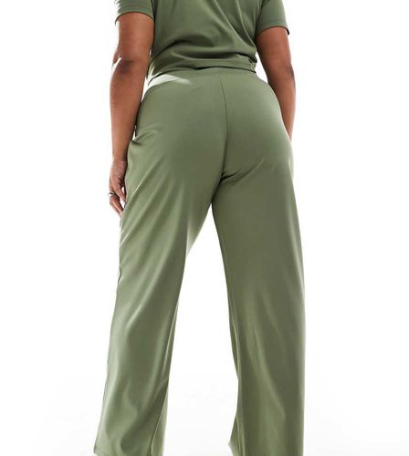 Curve - Icon - Pantalon de danse ample et doux au toucher - Kaki - Asos 4505 - Modalova