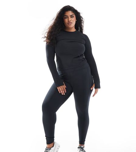 Curve - Icon - Top de sport ajusté à manches longues - Asos 4505 - Modalova