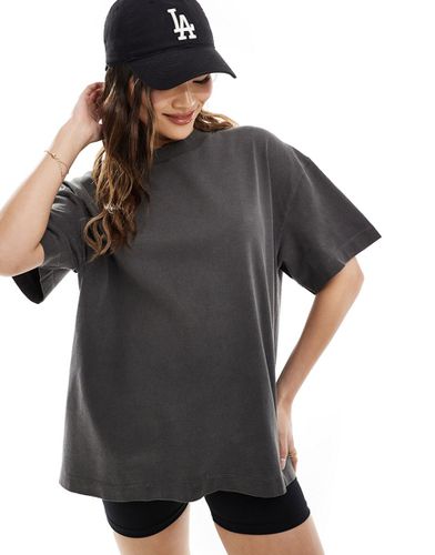 Icon - T-shirt oversize coupe carrée en tissu épais à séchage rapide - délavé - Asos 4505 - Modalova