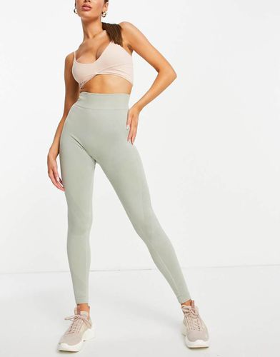 Legging sans coutures délavé avec fronces à l'arrière - Asos 4505 - Modalova