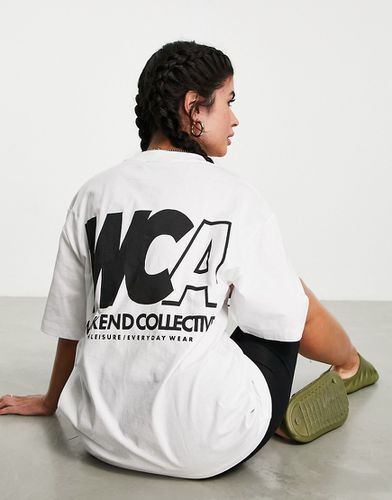 ASOS - Weekend Collective - T-shirt oversize avec grand logo au dos - Asos Weekend Collective - Modalova