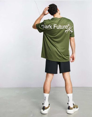ASOS Dark Future - Active - T-shirt de sport oversize avec imprimé au dos - Asos Dark Future Active - Modalova