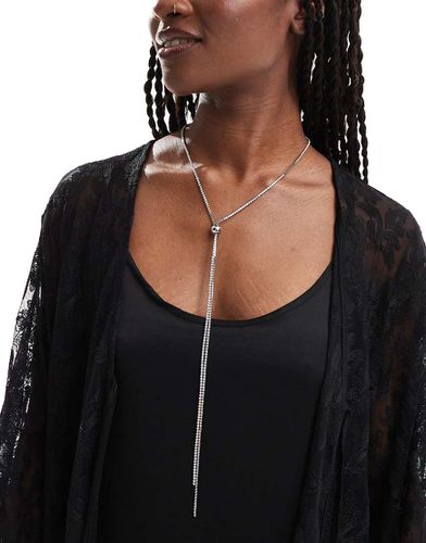 Collier boléro avec détail à maillons ornés de strass - Asos Design - Modalova