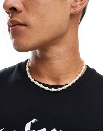 Collier de perles fantaisie style festival - Asos Design - Modalova