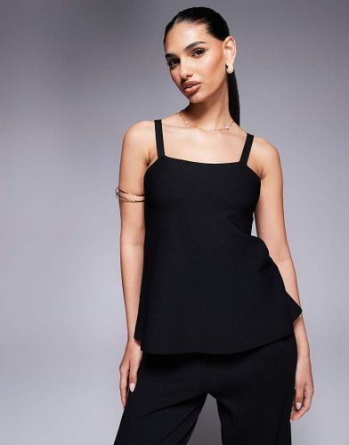 Caraco d'ensemble fluide en maille compacte - Asos Design - Modalova