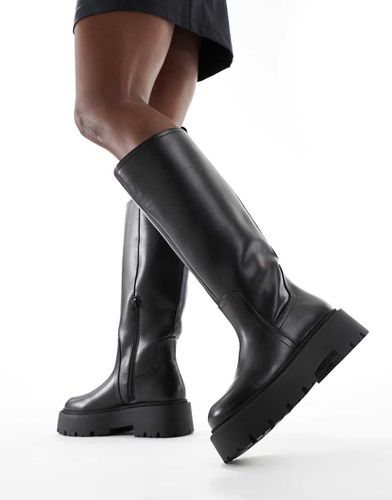 Carmen - Bottes plates chunky hauteur genoux - Asos Design - Modalova