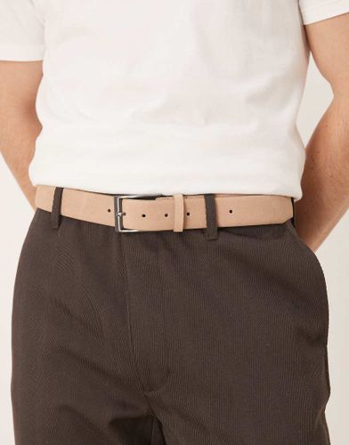 Ceinture en daim - Taupe - Asos Design - Modalova