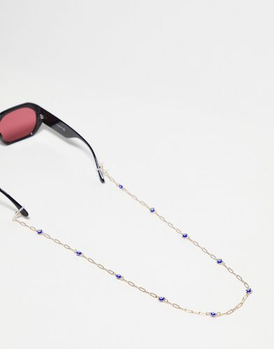 Chaîne pour lunettes de soleil avec détail mauvais ail - Asos Design - Modalova