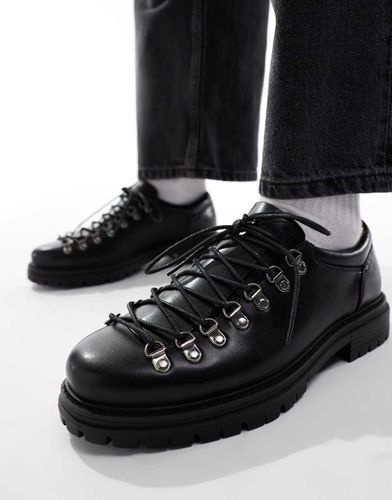 Chaussures de randonnée à lacets - Noir - Asos Design - Modalova