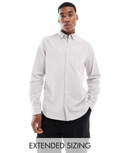 Chemise coupe classique en tissu Oxford stretch - clair - Asos Design - Modalova