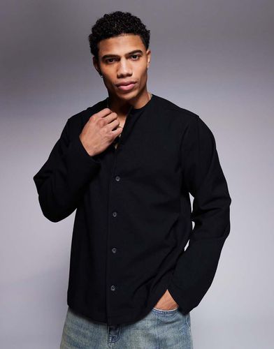 Chemise décontractée coupe carrée sans col - Asos Design - Modalova