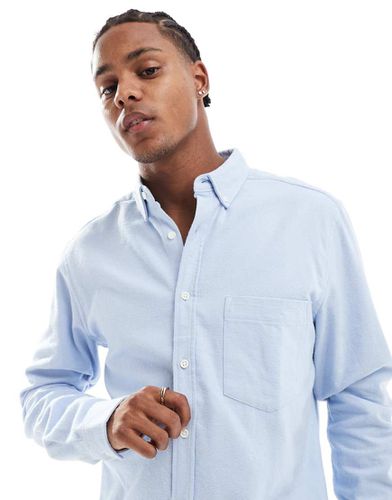 Chemise oxford brossée - clair - Asos Design - Modalova