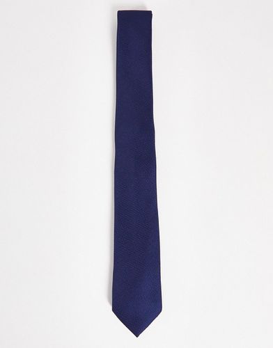 Cravate texturée - Bleu - Asos Design - Modalova