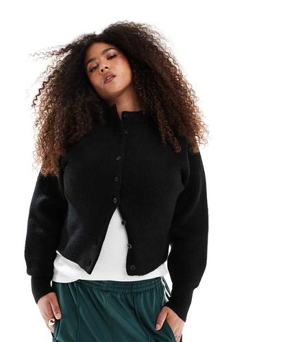 ASOS DESIGN Curve - Gilet ras de cou en maille compacte - Asos Curve - Modalova