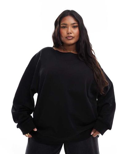 ASOS DESIGN Curve - Sweat-shirt à épaules dénudées - Asos Curve - Modalova