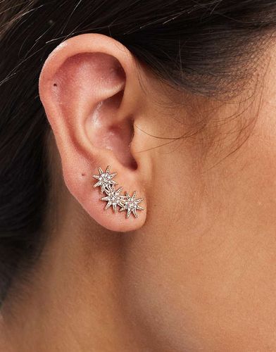 Boucles d'oreilles à motif étoiles - Asos Design - Modalova