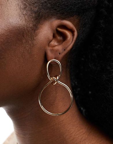 Boucles d'oreilles avec double fil - Asos Design - Modalova