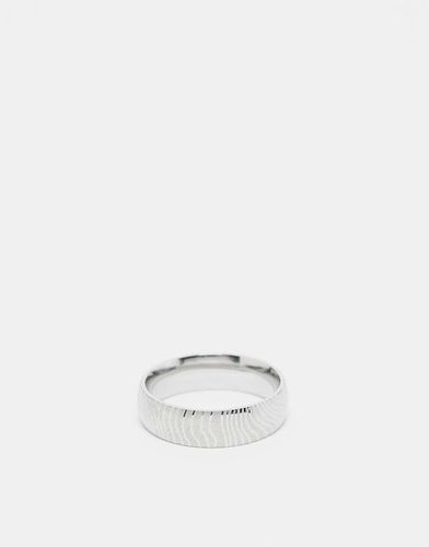 Bague en acier inoxydable étanche - Asos Design - Modalova