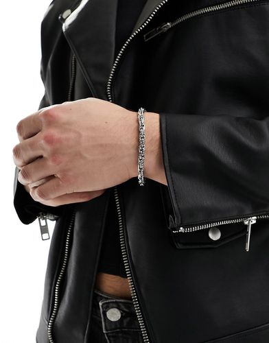Bracelet à maillons épais en acier inoxydable étanche - Asos Design - Modalova