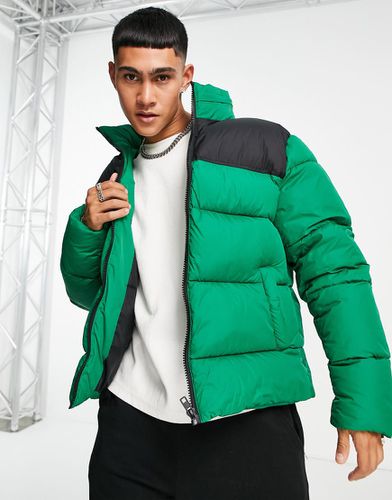 Doudoune à empiècement contrastant - Asos Design - Modalova