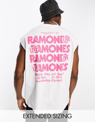 Débardeur oversize à imprimé Ramones - Asos Design - Modalova