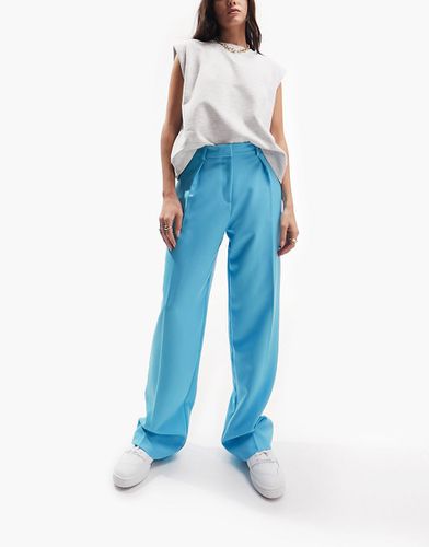 Everyday - Pantalon ample coupe masculine - Turquoise vif - Asos Design - Modalova