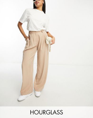 Hourglass - Pantalon large casual - Beige - Asos Design - Modalova