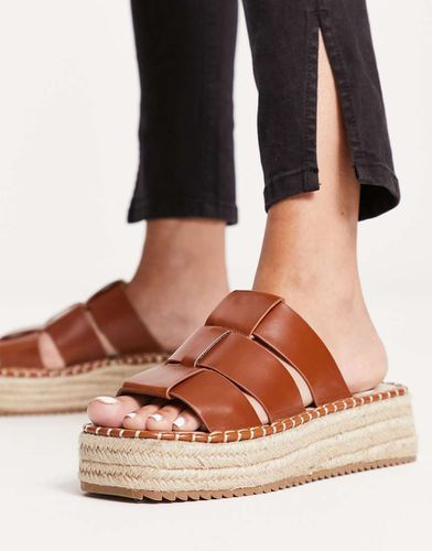 Jackson - Espadrilles style pêcheur - Fauve - Asos Design - Modalova