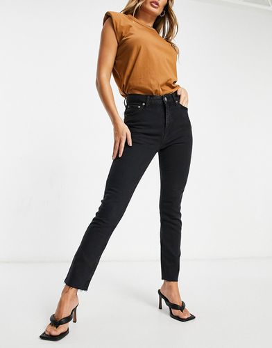 Jean skinny vintage taille mi-haute - Noir délavé - Asos Design - Modalova