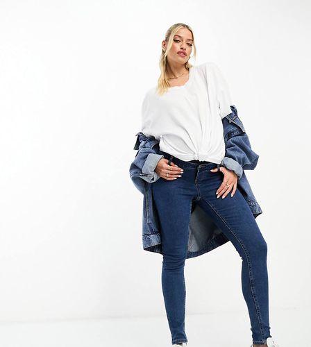 ASOS DESIGN Maternity - Jean skinny avec bande recouvrant le ventre - moyen - Asos Maternity - Modalova