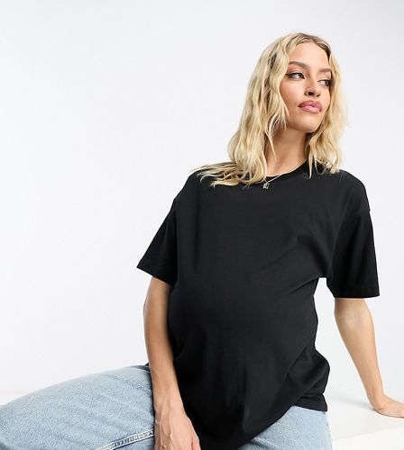 Maternity - T-shirt oversize - Noir - Asos Design - Modalova