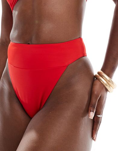 Maya - Mix and Match - Bas de bikini ultra échancré à large taille haute - Asos Design - Modalova