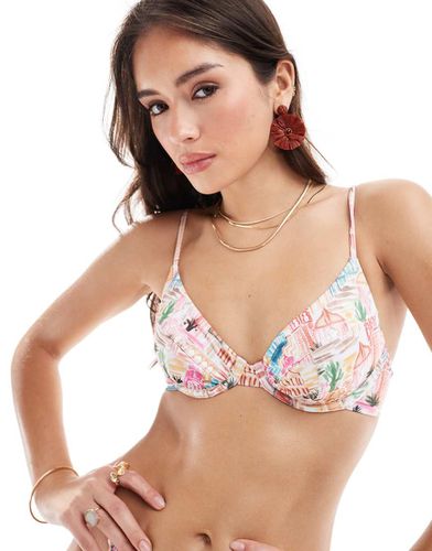 Marrakech - Haut de bikini à armatures - Asos Design - Modalova