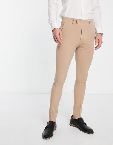 Mix and Match - Pantalon de costume ultra ajusté - Beige - Asos Design - Modalova