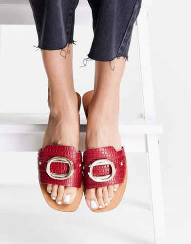 Sandales habillées en cuir avec détails - Asos Design - Modalova