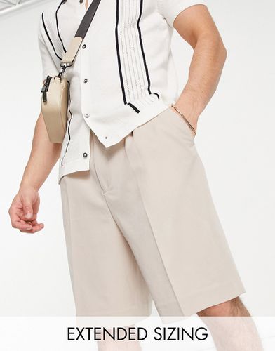 Short large habillé - Taupe - Asos Design - Modalova