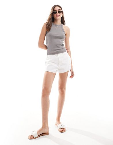 Short trapèze en jean - Asos Design - Modalova
