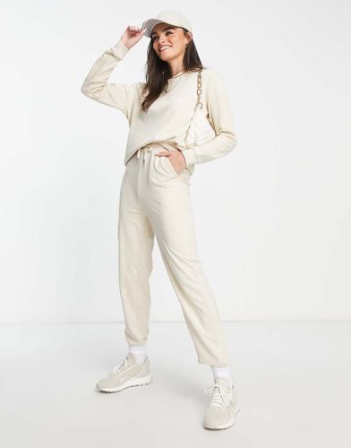 Survêtement avec sweat et jogger coupe slim - Neutre - Asos Design - Modalova