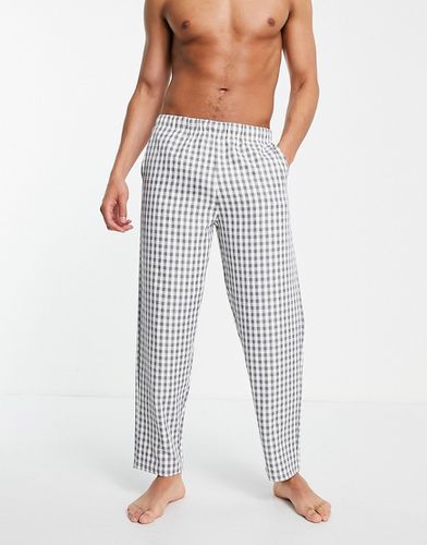 Pantalon confort tissé à carreaux - Asos Design - Modalova