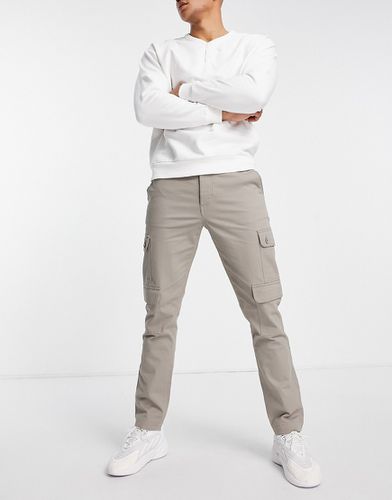Pantalon cargo coupe slim - Kaki délavé - Asos Design - Modalova