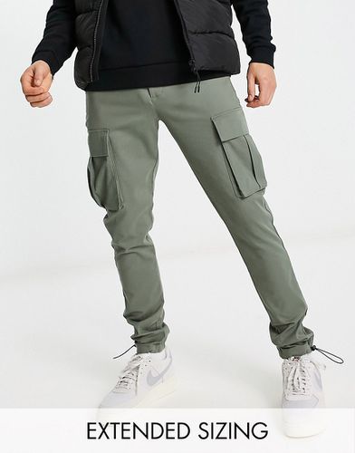 Pantalon cargo skinny - Kaki clair - Asos Design - Modalova